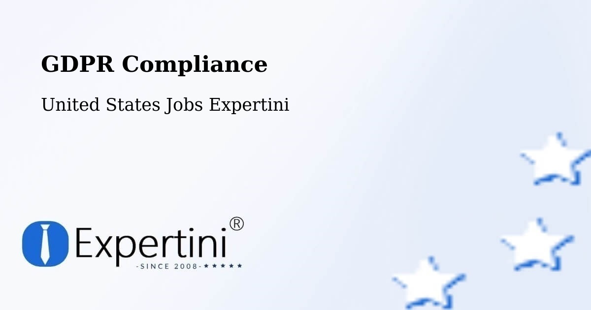 EU GDPR Compliance Statement – East Hanover - United States Jobs Expertini