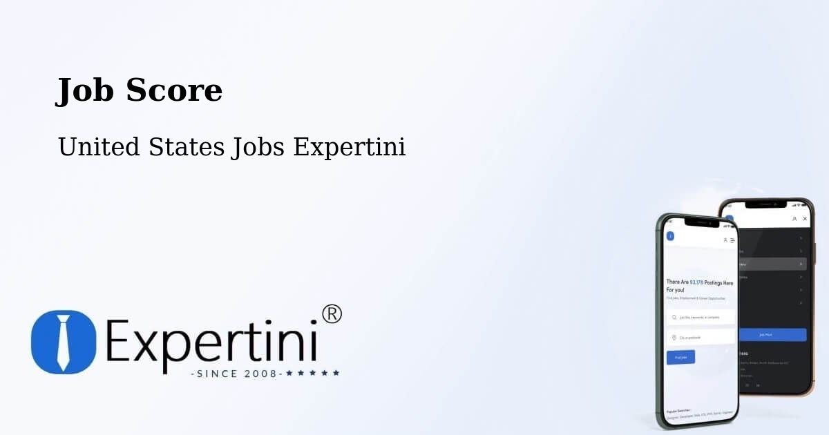 Job Score & Job Description Score Tool – East Hanover - United States Jobs Expertini