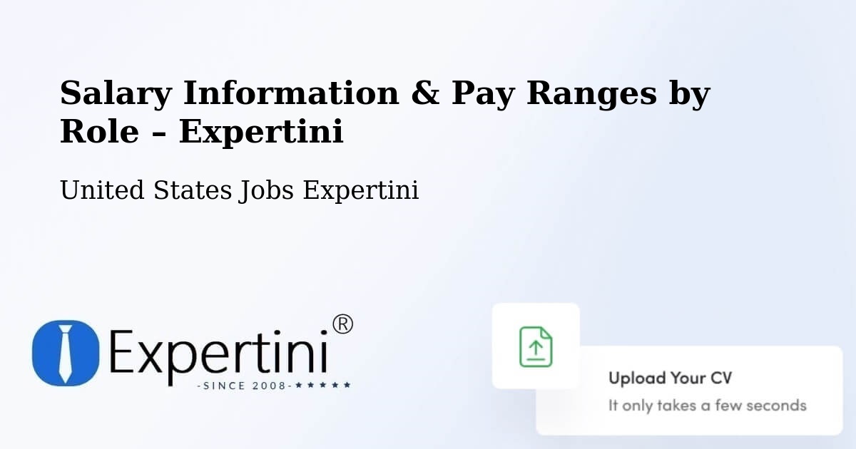 Salary Information & Pay Ranges – East Hanover - East Hanover, United States Jobs Expertini