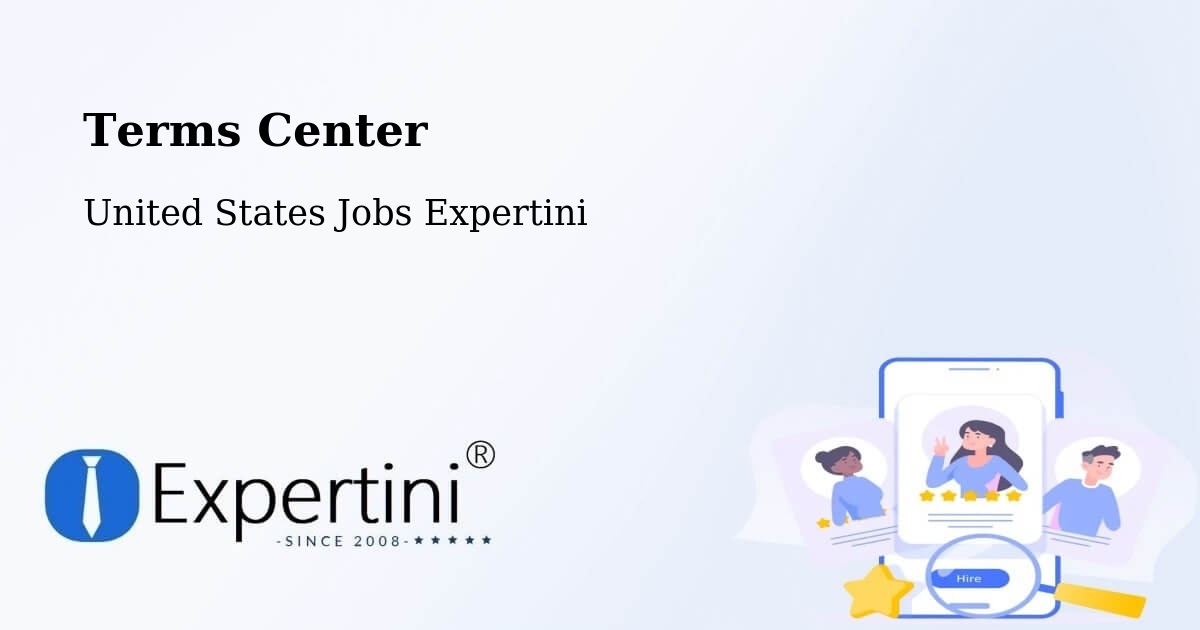 Terms of Service – East Hanover - United States Jobs Expertini